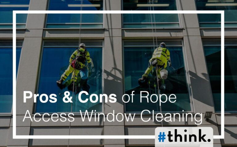Pros and Cons of Rope Access Window Cleaning