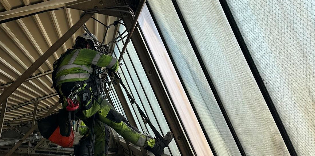 restoration via rope access