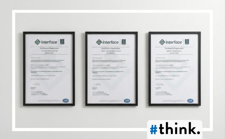 Think Access Group Ltd Successfully Re-Certified to ISO 9001, ISO 14001 and ISO 45001 (UKAS Accredited)