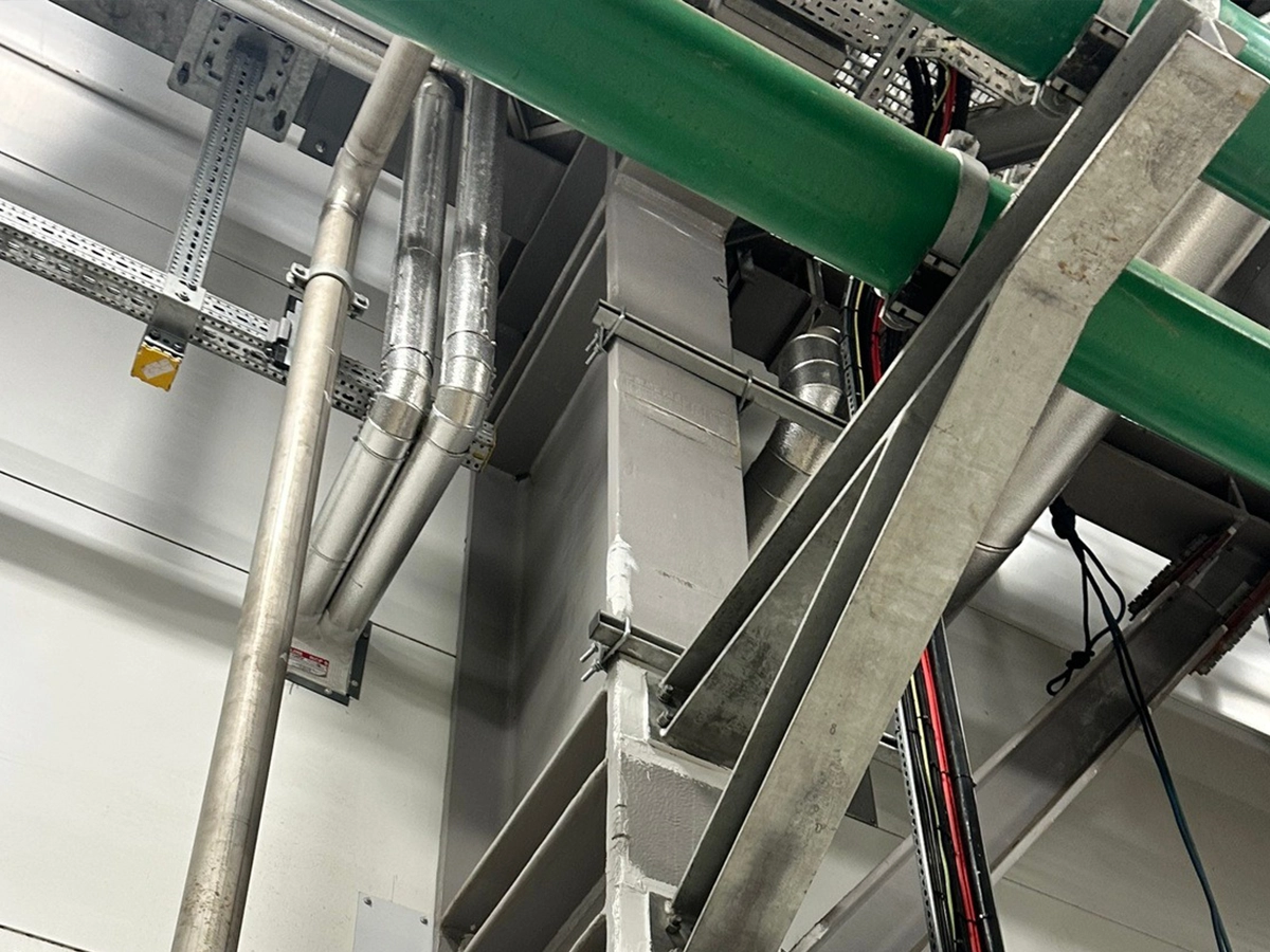 intumescent coating application