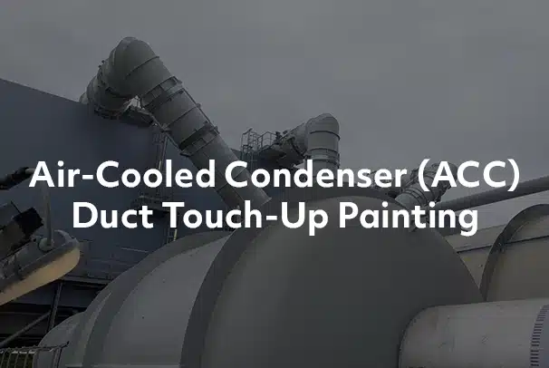Air cooled ducting paint touch up