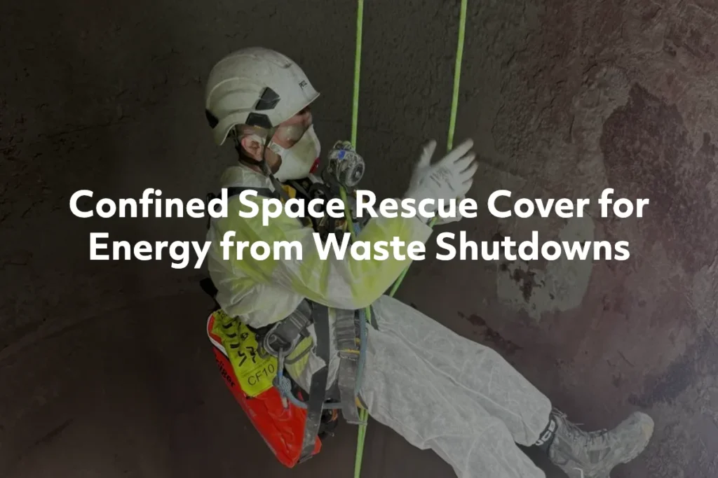 Confined Space Rescue Cover for Energy from Waste Shutdowns