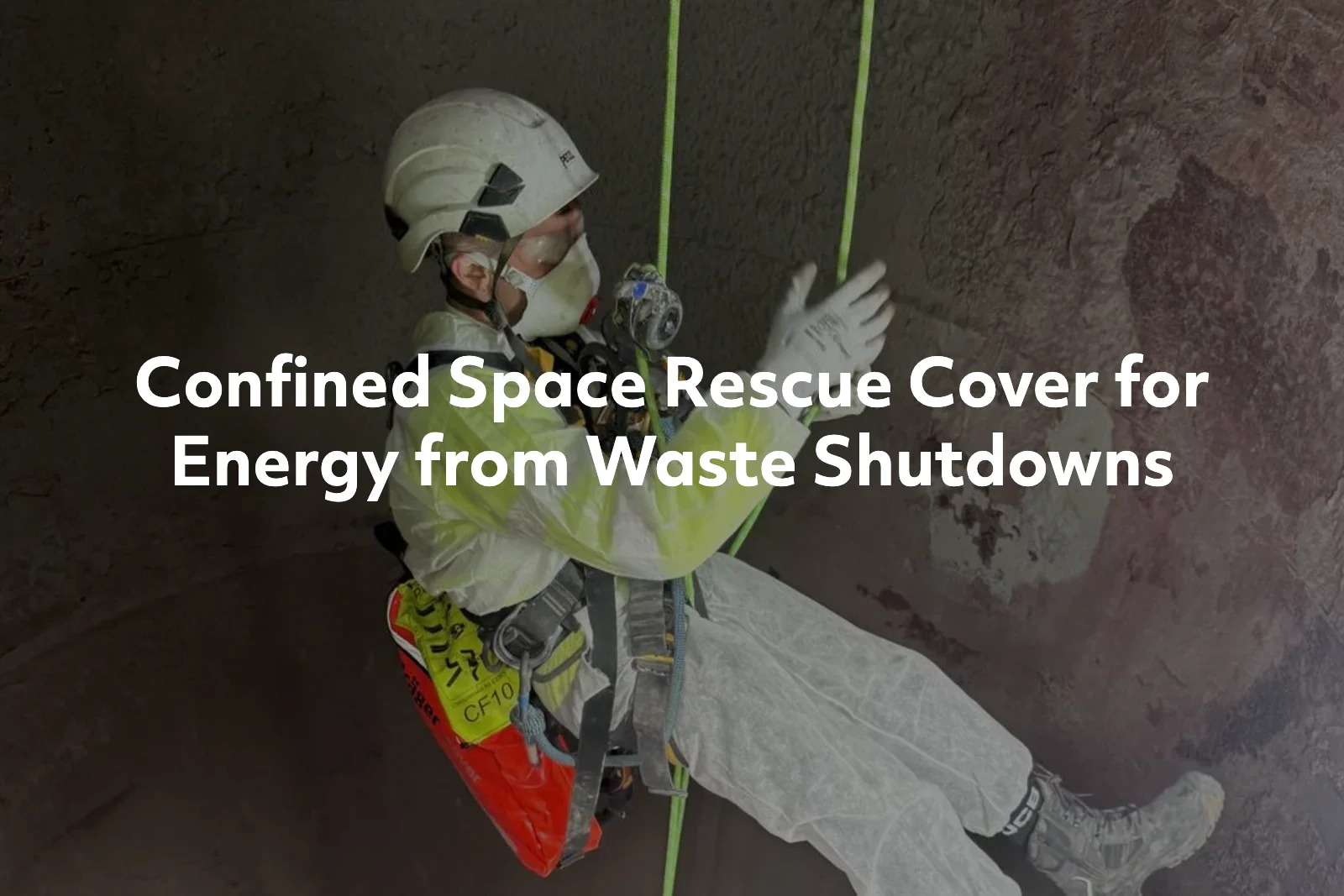 Confined Space Rescue Cover for Energy from Waste Shutdowns